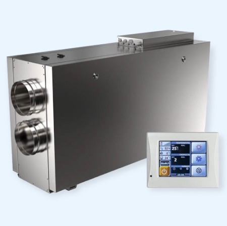 UniMAX-P 2000 SE EC Shuft приточно-вытяжная установка с пластинчатым рекуператором с электрическим нагревателем UniMAX-P 2000 SE EC Shuft приточно-вытяжная установка с пластинчатым рекуператором с электрическим нагревателем